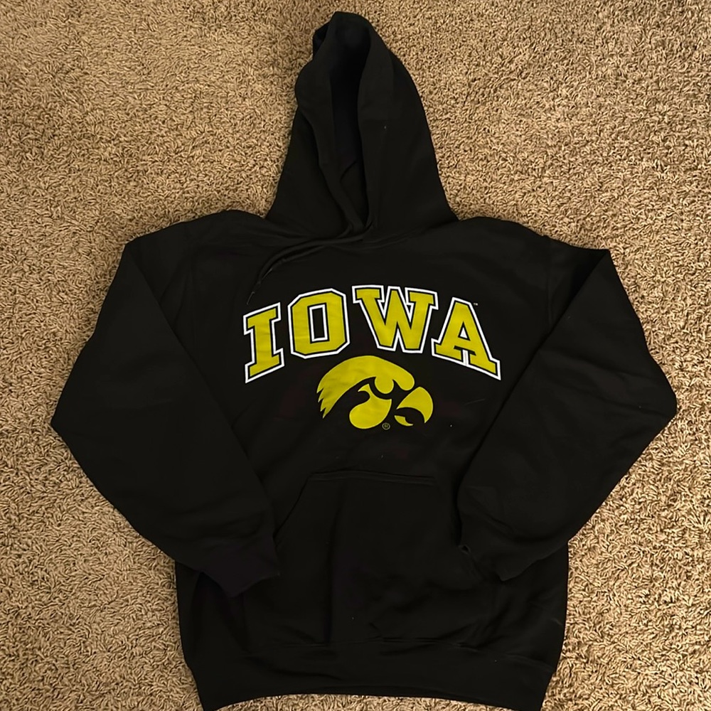 Black Iowa Hawkeyes Sweatshirt